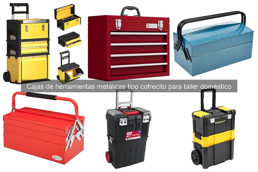 Mantenimiento y limpieza de cajas de herramientas metálicas