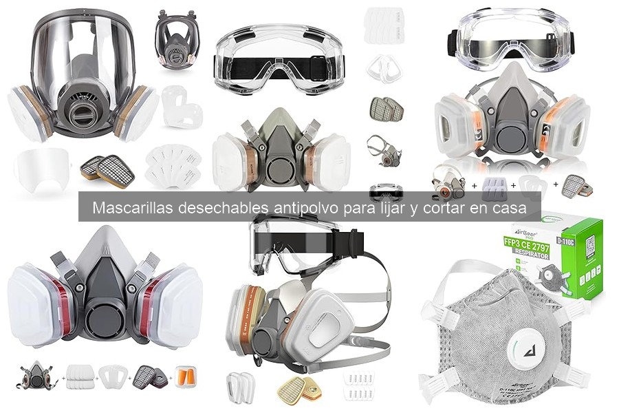 Mascarillas desechables antipolvo: características y funciones