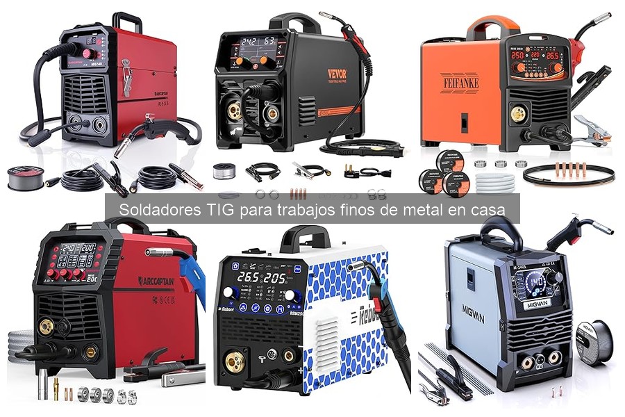 Mejor amperaje para soldar con TIG en trabajos finos
