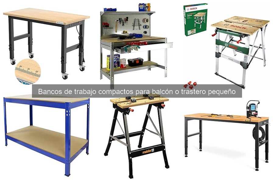 Mejora tu banco de trabajo compacto con estos accesorios útiles