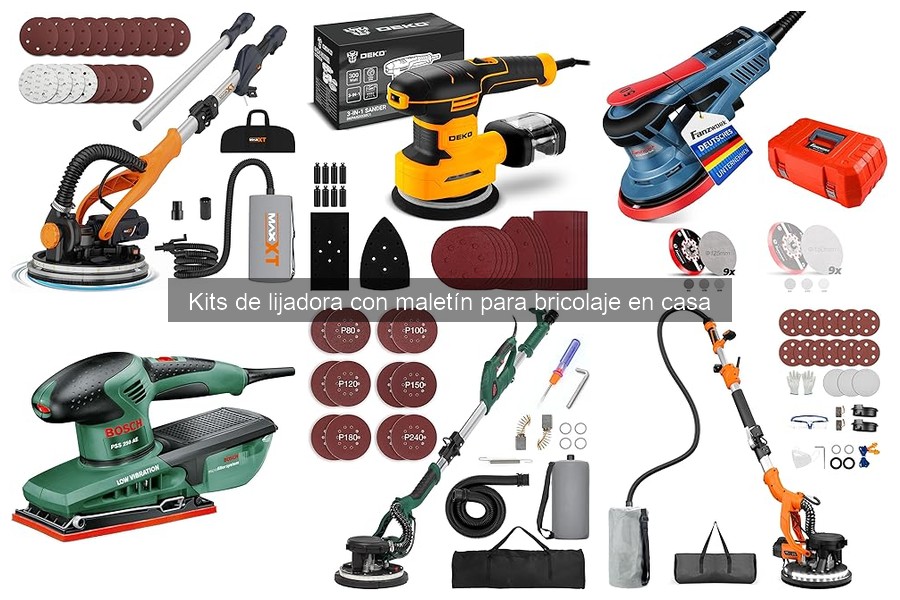 Mejora tu Lijadora: Accesorios Recomendados para Bricolaje