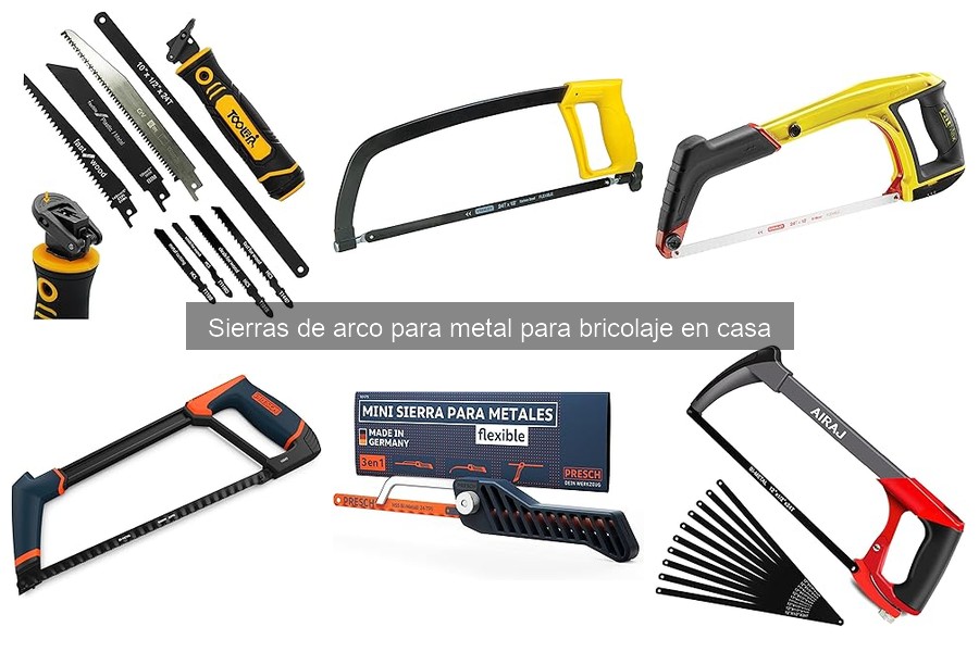 Mejora tu sierra de arco para metal: accesorios útiles