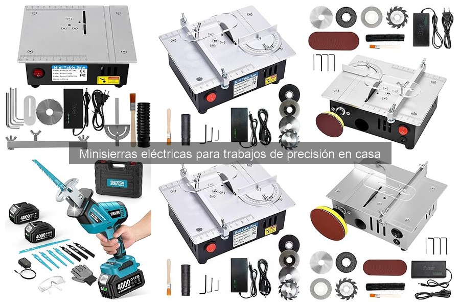 Mejores accesorios para minisierras eléctricas en el hogar