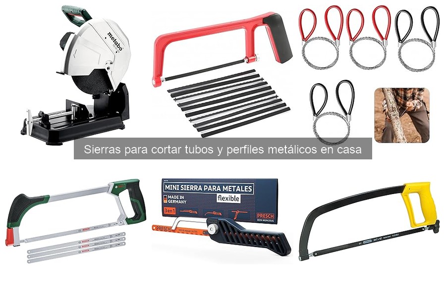 Mejores accesorios para sierras de cortar tubos y perfiles
