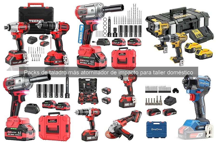 Mejores accesorios para taladro y atornillador de impacto
