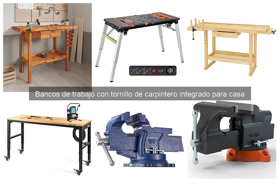 Mejores bancos de trabajo con tornillo de carpintero para principiantes