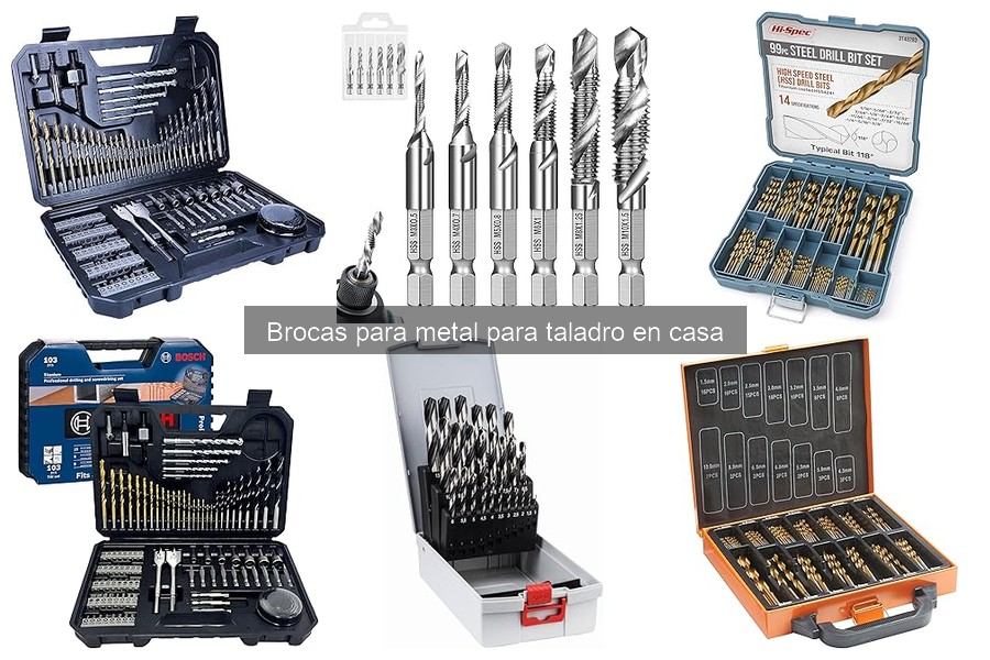 Mejores brocas para metal para proyectos en casa