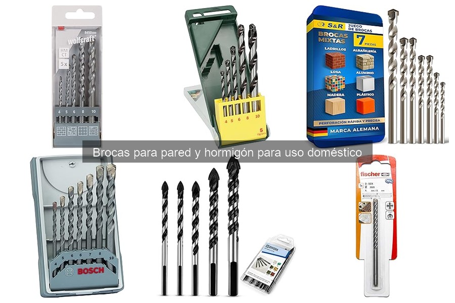 Mejores brocas para pared y hormigón: comparativa 2023