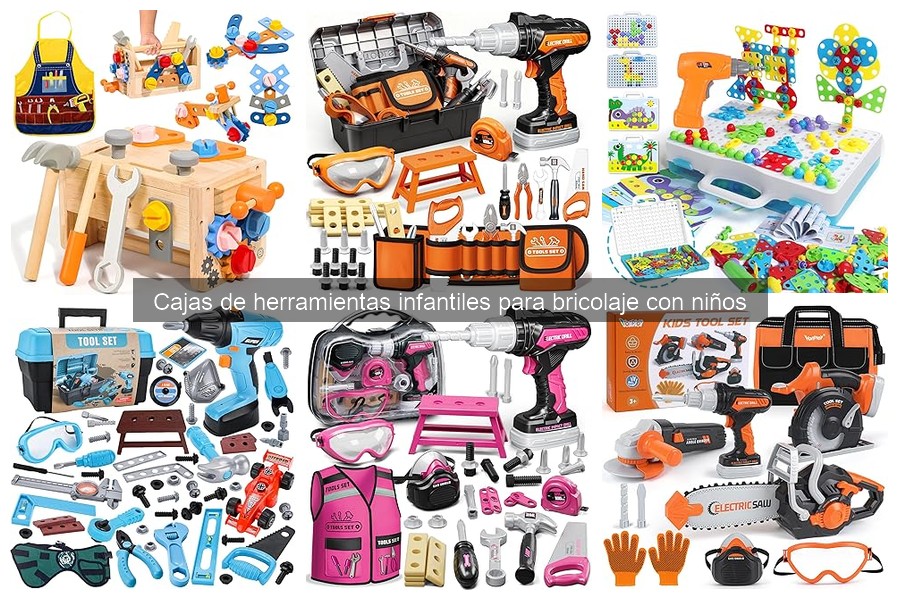 Mejores cajas de herramientas infantiles para bricolaje