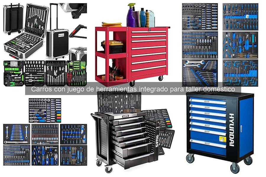 Mejores carros con herramientas integradas para el hogar