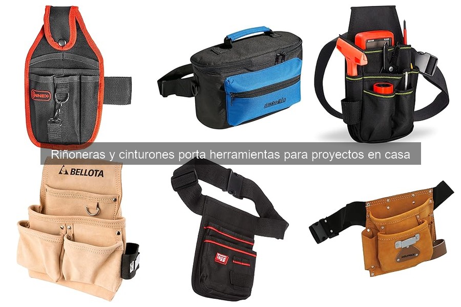 Mejores cinturones porta herramientas para bricolaje en casa