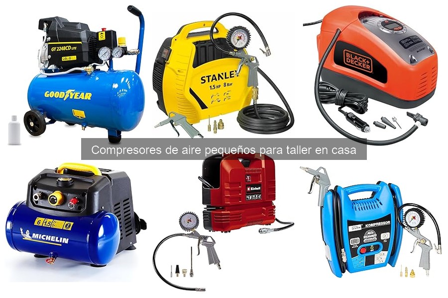 Mejores compresores de aire pequeños para bricolaje