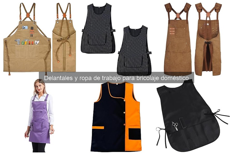 Mejores delantales para bricolaje: características y usos