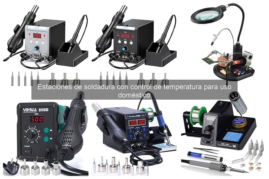 Mejores estaciones de soldadura con control de temperatura