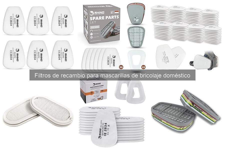 Mejores filtros de recambio para mascarillas de bricolaje 2023