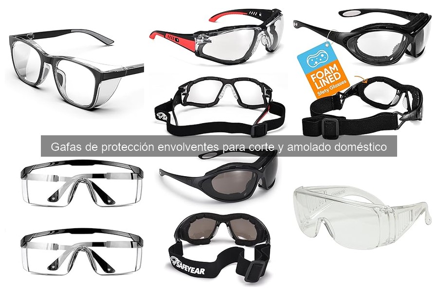 Mejores gafas de protección envolventes para bricolaje