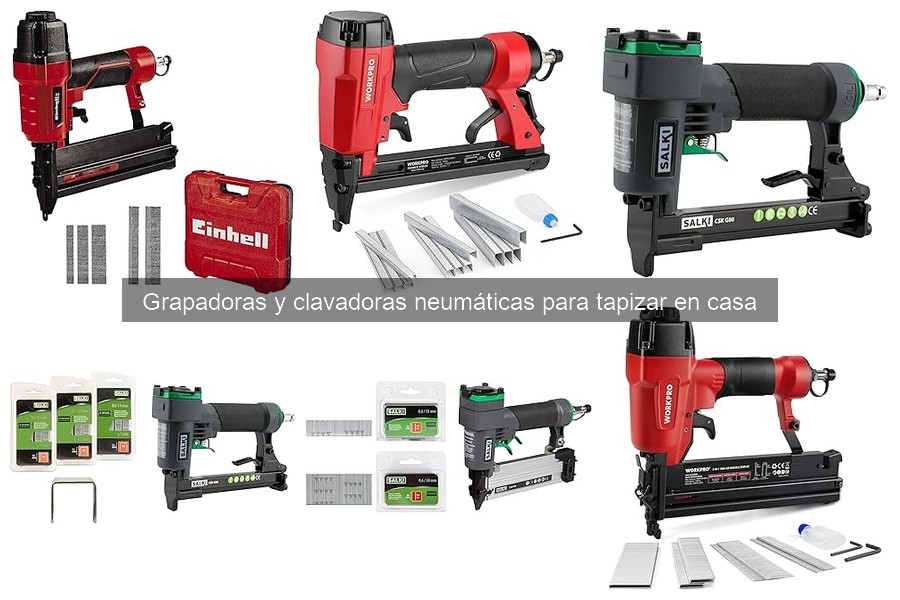 Mejores grapadoras neumáticas para tapizar en casa