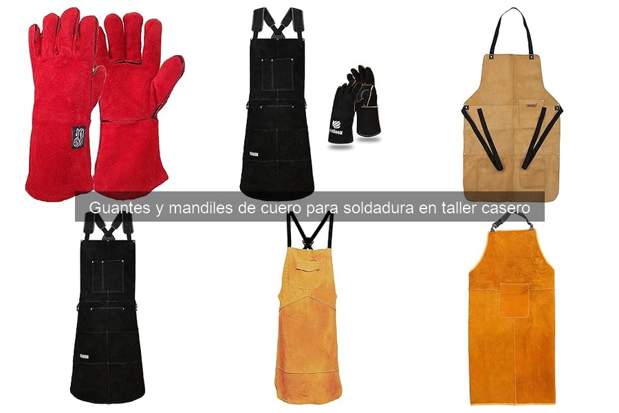 Mejores guantes y mandiles de cuero para soldadura en 2023