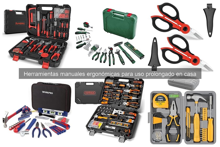 Mejores herramientas manuales ergonómicas para bricolaje