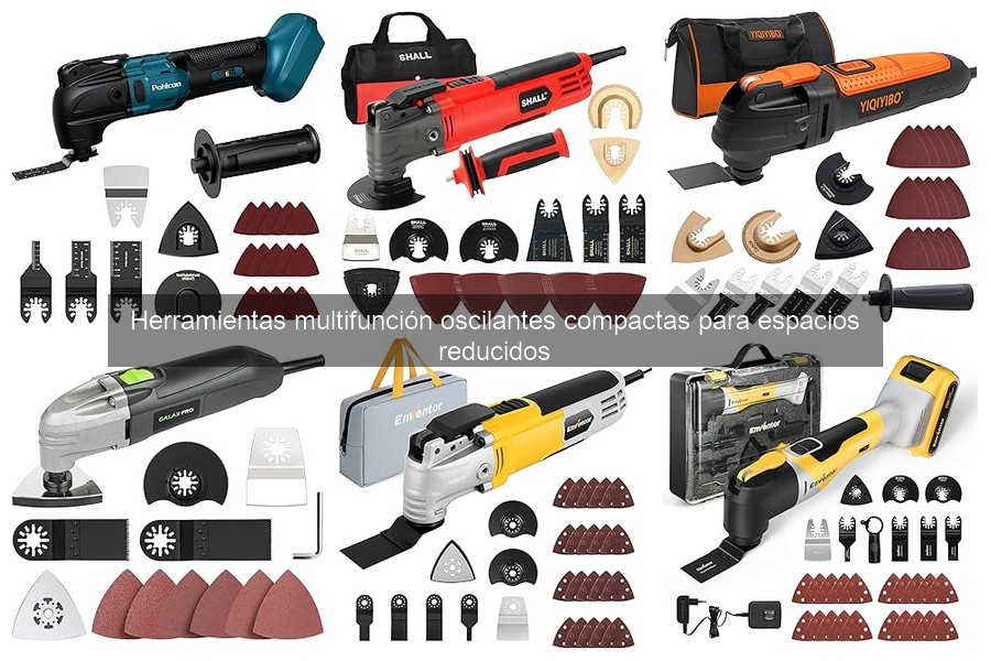 Mejores herramientas multifunción oscilantes compactas para principiantes
