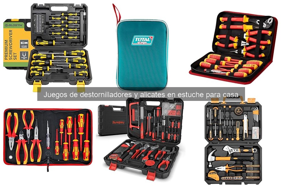 Mejores juegos de destornilladores y alicates para principiantes