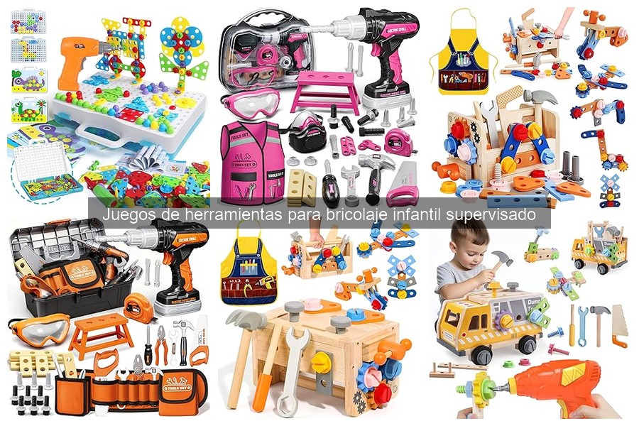 Mejores juegos de herramientas para niños por edad