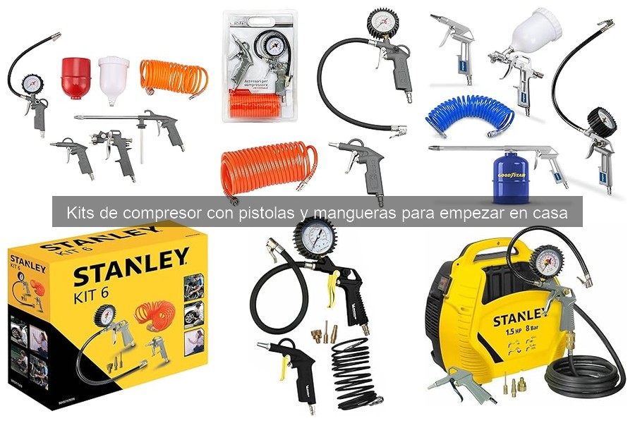Mejores kits de compresor para principiantes en bricolaje