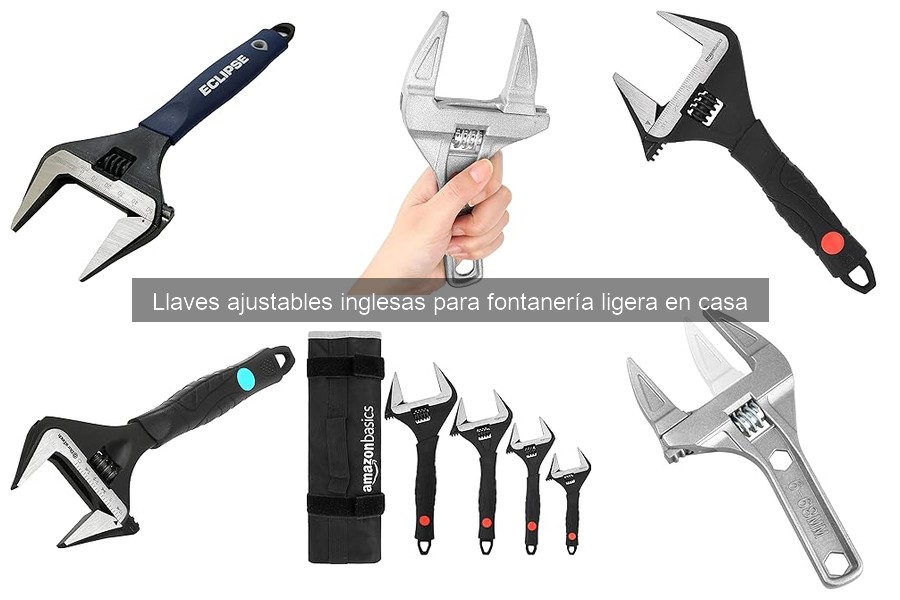 Mejores Llaves Ajustables Inglesas para Fontanería en Casa