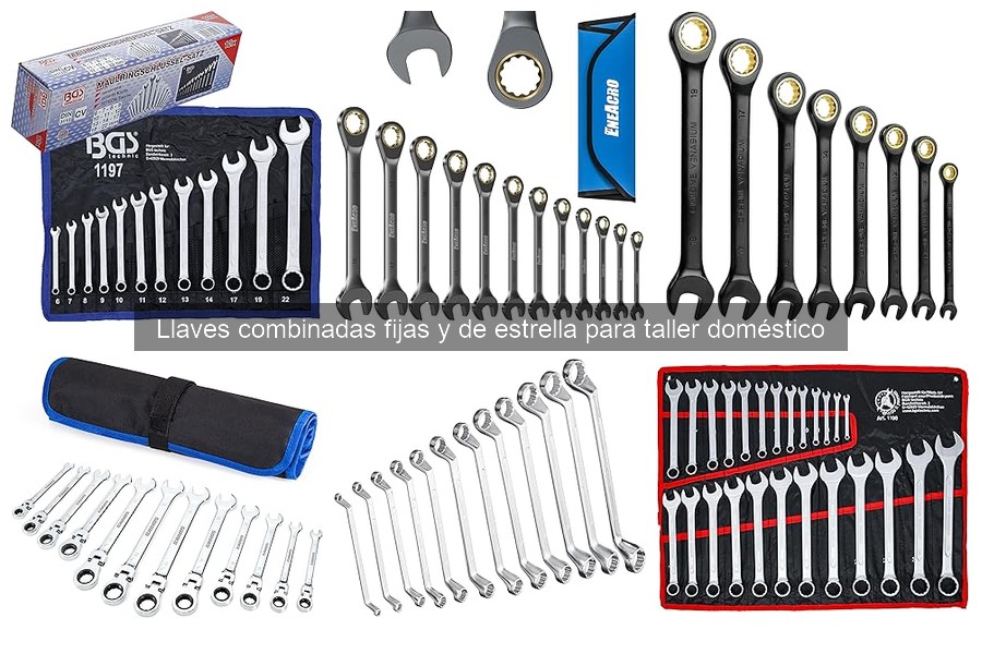Mejores llaves combinadas para bricolaje: comparación 2023