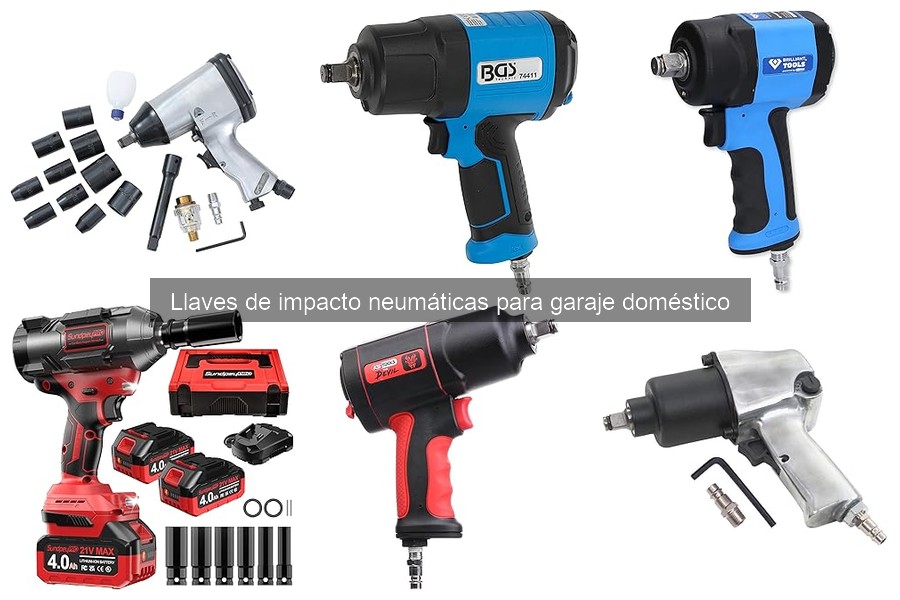 Mejores llaves de impacto neumáticas para el garaje doméstico