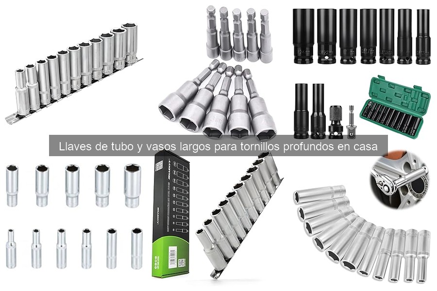 Mejores llaves de tubo y vasos largos para bricolaje en casa