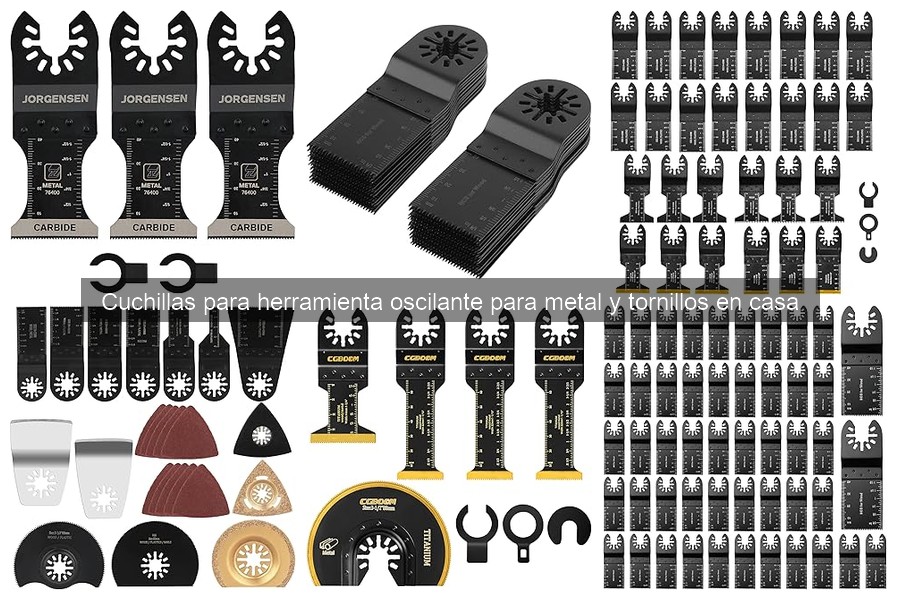 Mejores lugares para comprar cuchillas para herramienta oscilante