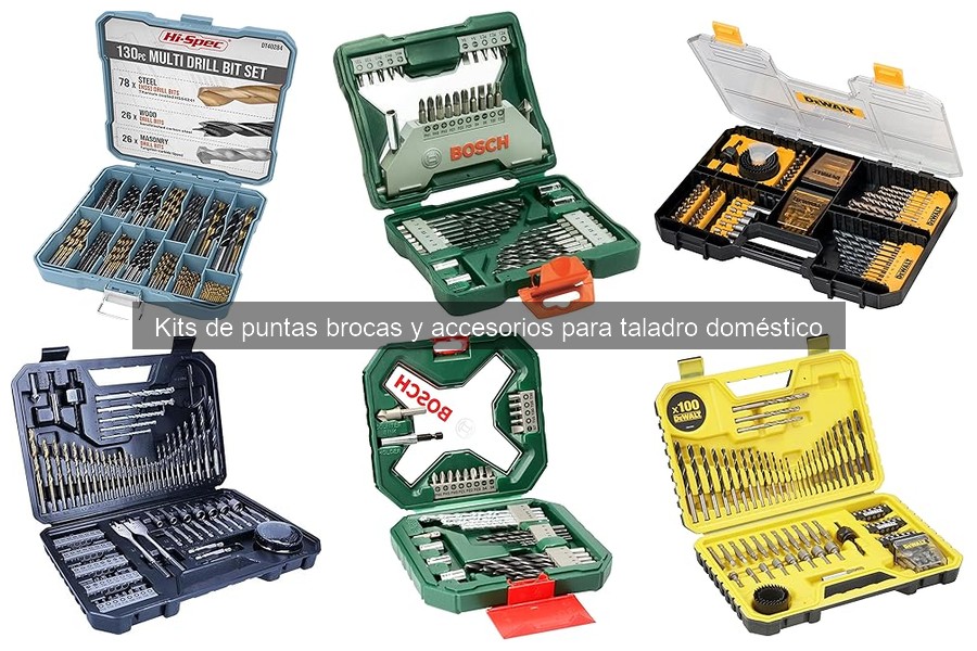 Mejores lugares para comprar kits de puntas y brocas
