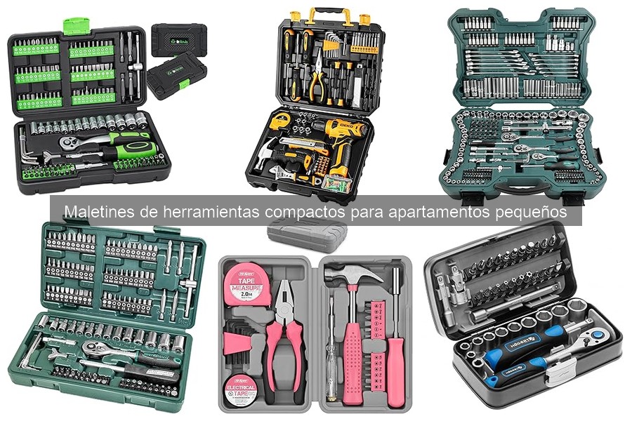 Mejores Maletines de Herramientas Compactos para Apartamentos