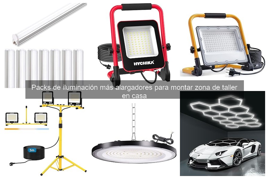 Mejores marcas de iluminación para talleres en casa