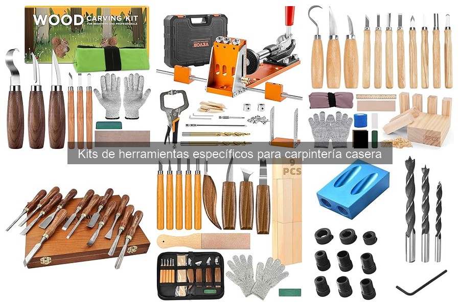 Mejores marcas de kits de herramientas para carpintería
