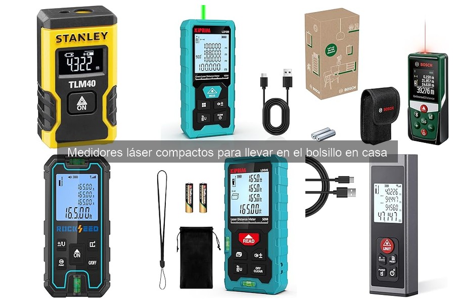 ** Mejores medidores láser compactos para bricolaje en casa