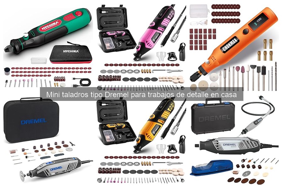 Mejores mini taladros para trabajos de detalle en casa