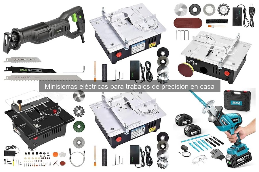 Mejores minisierras eléctricas para trabajos de precisión