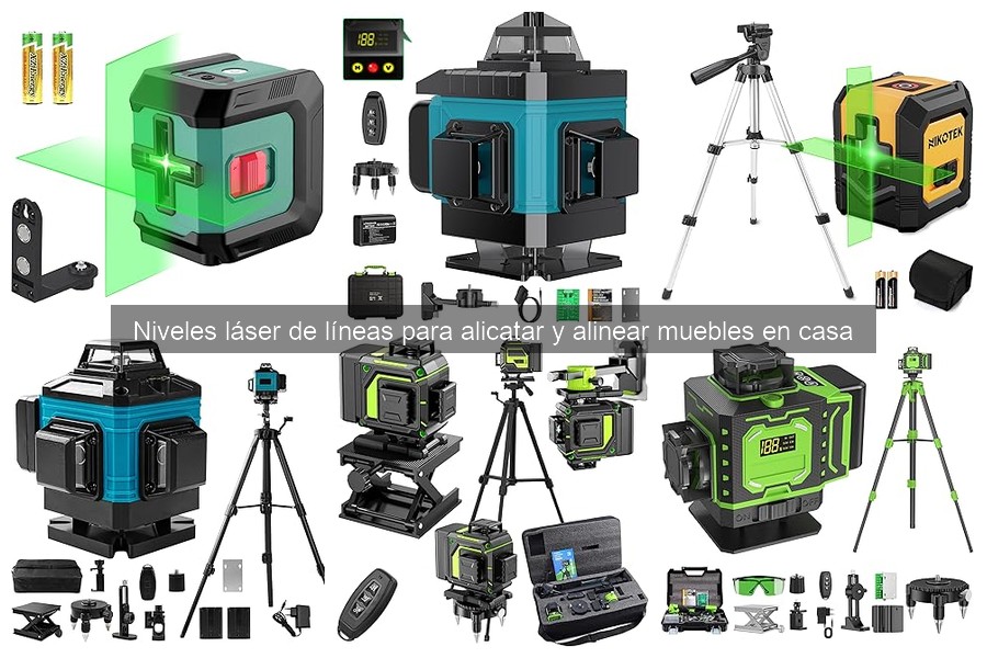 Mejores niveles láser para bricolaje en casa: comparativa