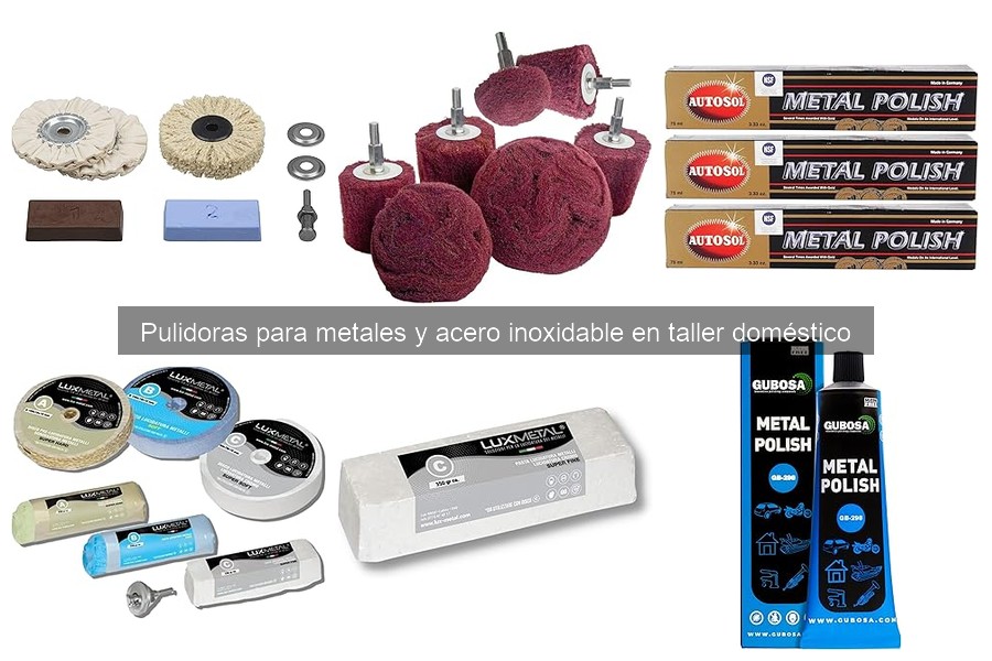 Mejores Ofertas en Pulidoras para Metales y Acero Inoxidable