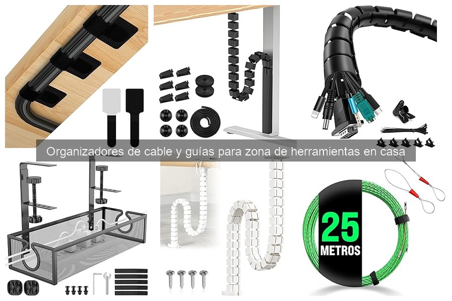 Mejores organizadores de cable para herramientas eléctricas