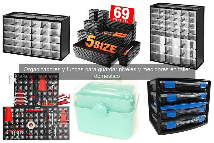 Mejores organizadores y fundas para niveles y medidores