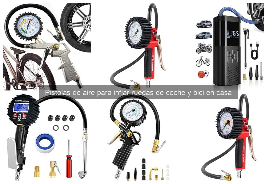Mejores pistolas de aire para inflar ruedas de bicicleta