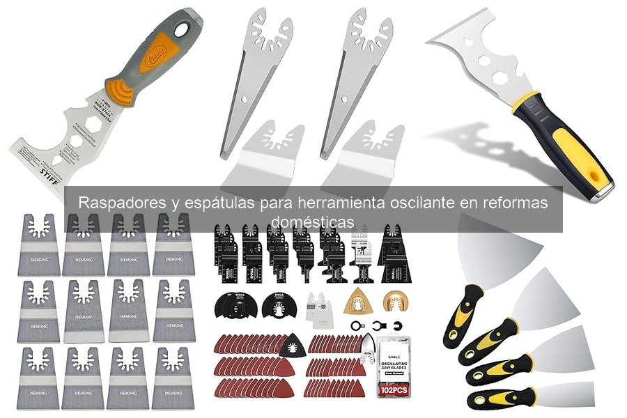 Mejores raspadores y espátulas para reformas en casa