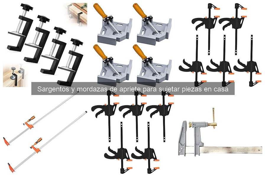 Mejores sargentos y mordazas para bricolaje en casa