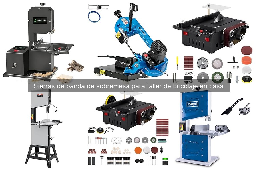 Mejores sierras de banda de sobremesa para bricolaje