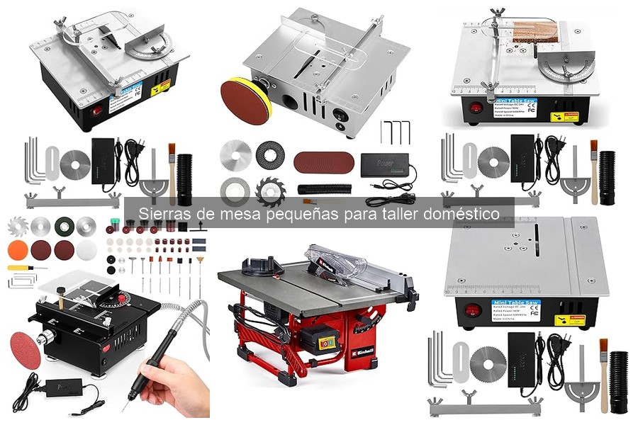 Mejores Sierras de Mesa Pequeñas para Bricolaje en Casa