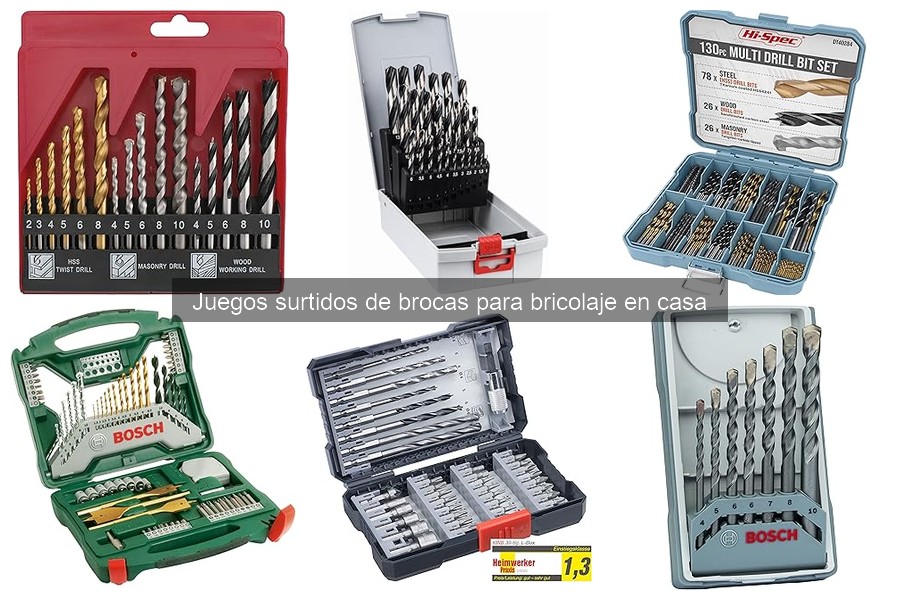 Mejores sitios para comprar juegos surtidos de brocas en línea