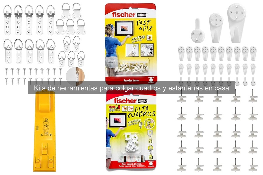 Mejores sitios para comprar kits de herramientas para colgar cuadros